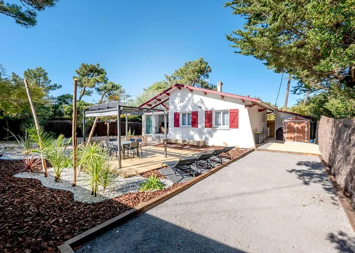 Charmante Maison Basque Au Centre Du Cap Ferret Lège-Cap-Ferret